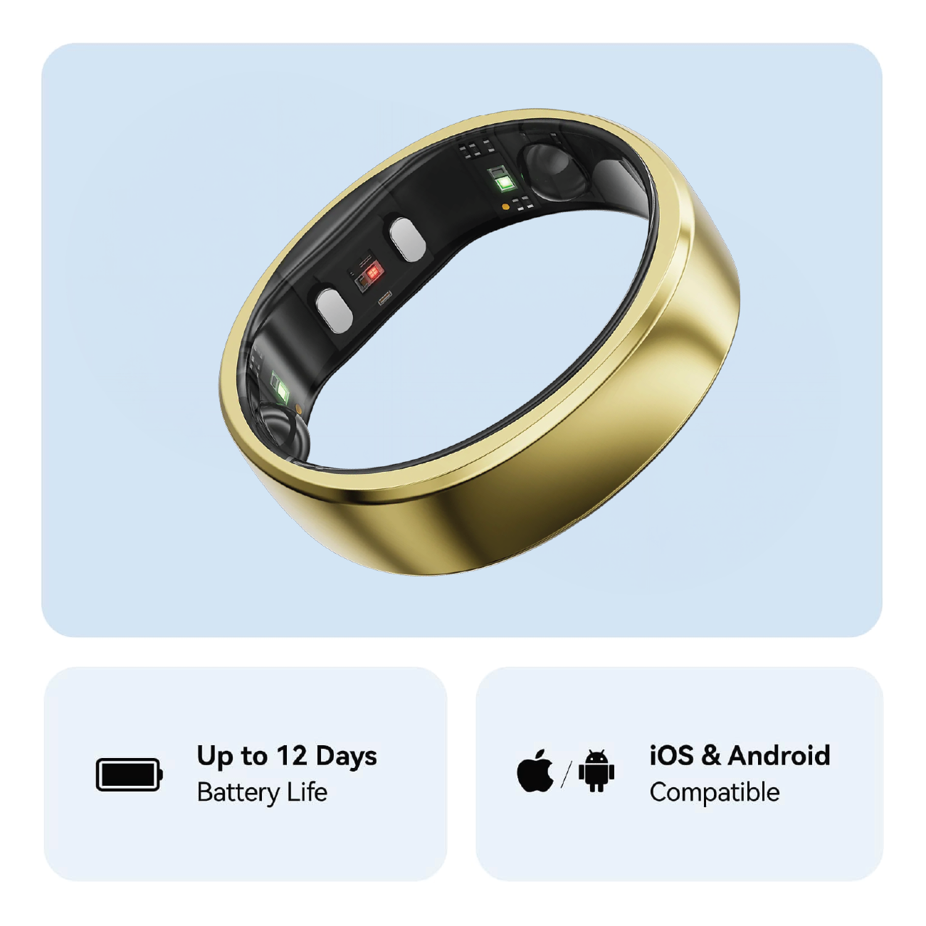 RingConn Smart Ring Gen 2 Royal Gold