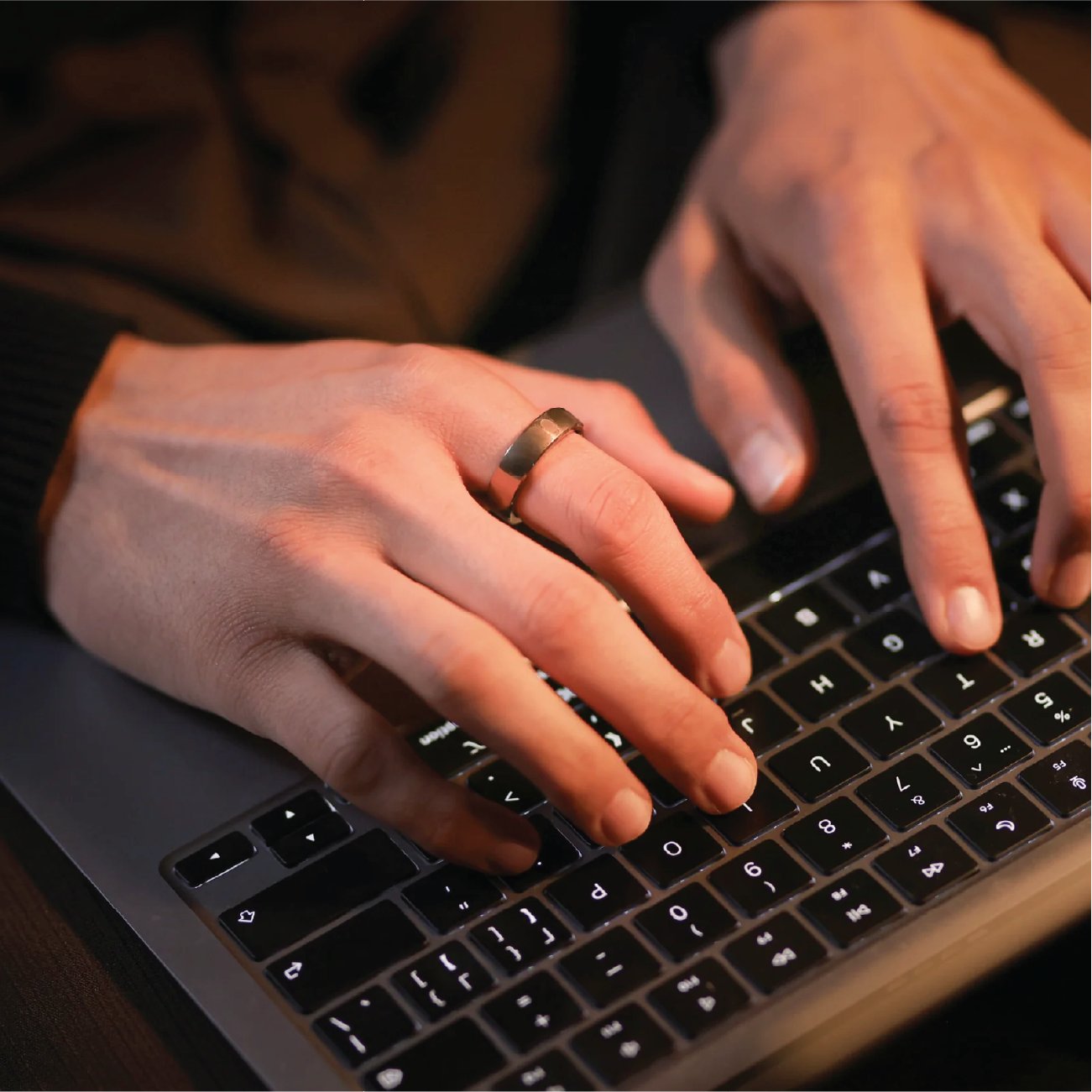 RingConn Smart Ring Gen 2 Air Dune Gold