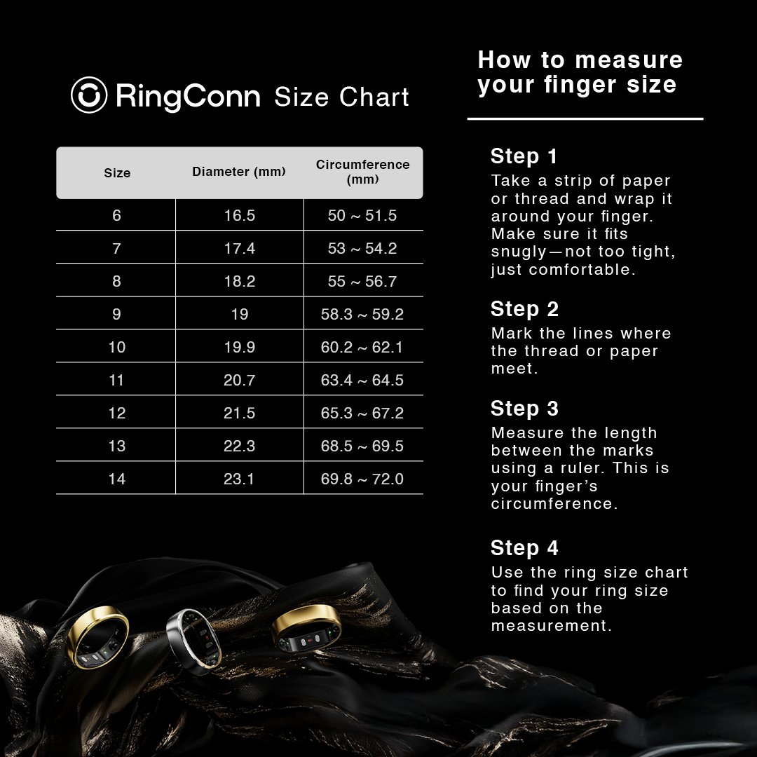 RingConn Smart Ring Gen 2 Future Silver