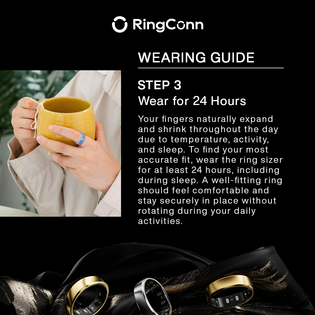 RingConn wearing guide | RingConn Philippines